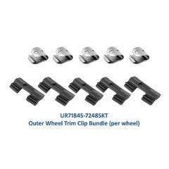 OUTER WHEEL TRIM CLIP SET - UR71845-72485KT-X