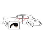 FELT INTERIOR DOOR SEAL - UW1557-X