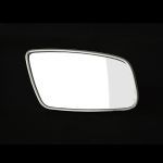 HEATED MIRROR GLASS ASPHERIC (RIGHT HAND, CHROME BEZEL) - PP57568PACHR-X