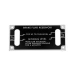 BRAKE FLUID RESERVOIR LABEL - UR17813-X
