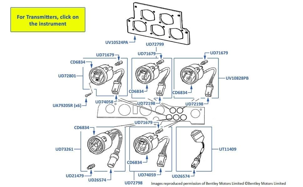 Brake Reservoir Jar Assembly (UR3246) | Bentley & Rolls Royce ...